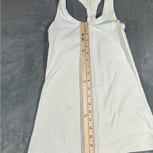 lululemon athletica White Racerback Tank Top